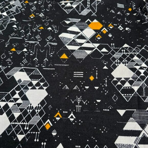 Nwt LuLaRoe Julia Dress XXS Womens Cybercore Techie Digital Futuristic Print - Picture 3 of 10